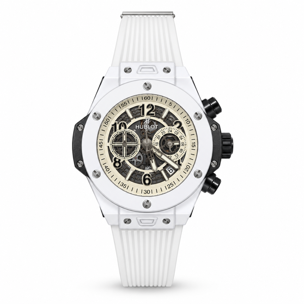 Hublot Big Bang Unico White Ceramic – Skeleton HB 02