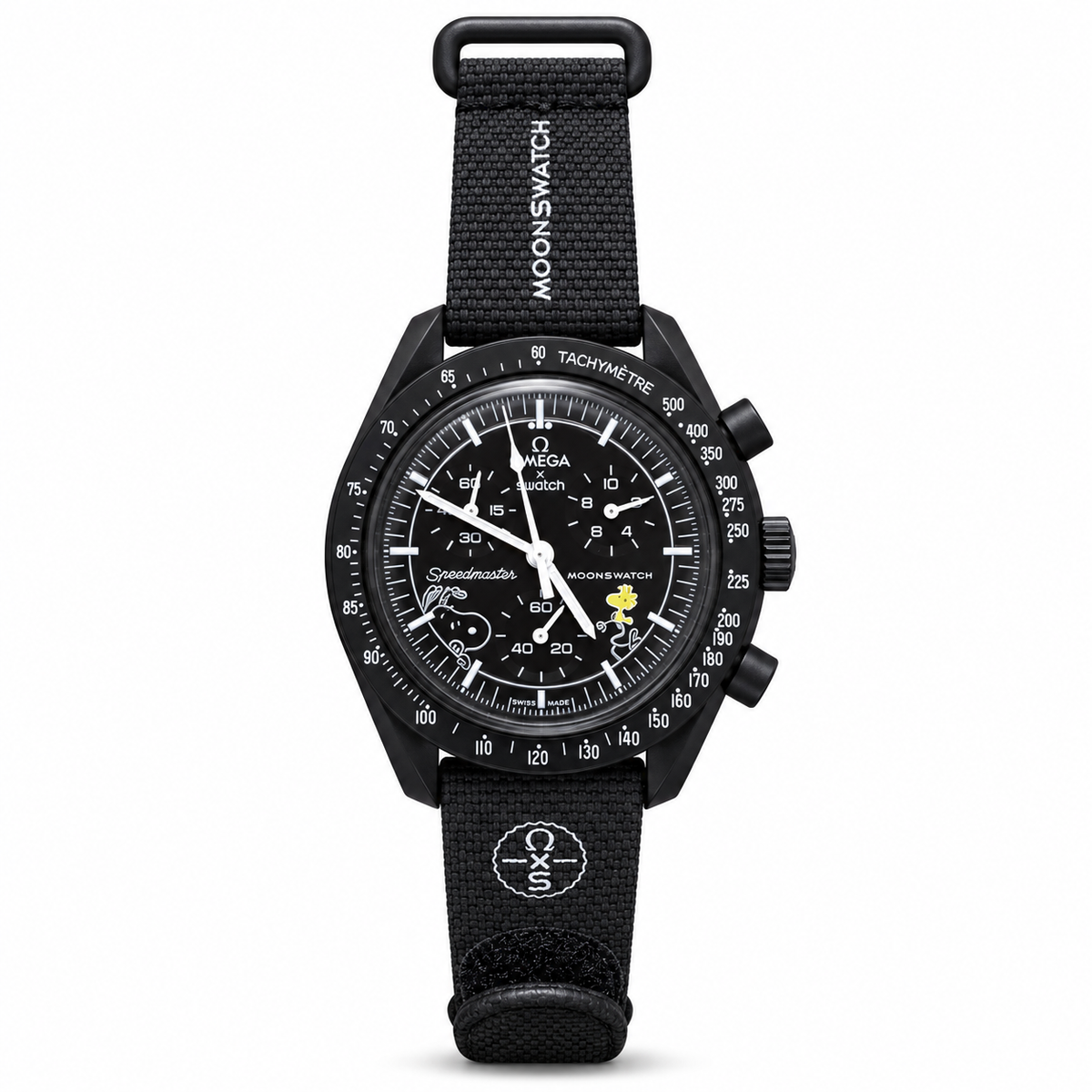 OMEGA x Swatch Speedmaster MoonSwatch – Snoopy Edition – Black & White - OM 19