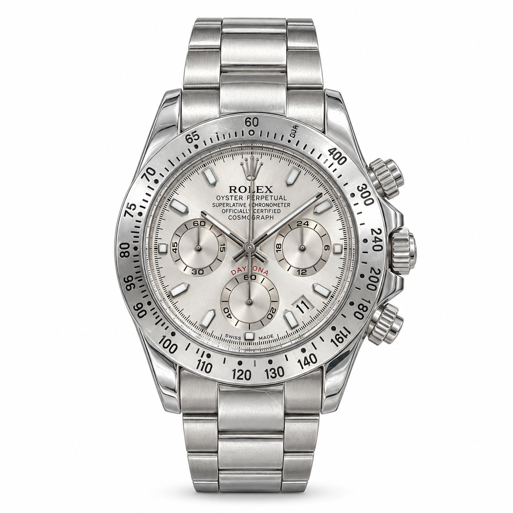 Rolex Cosmograph Daytona – Silver / White Dial- RL 45