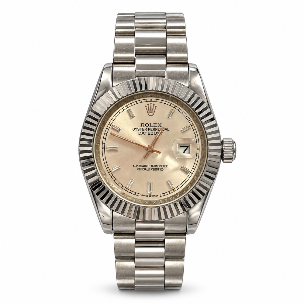 Rolex Datejust Champagne – Fluted Bezel - RL 06