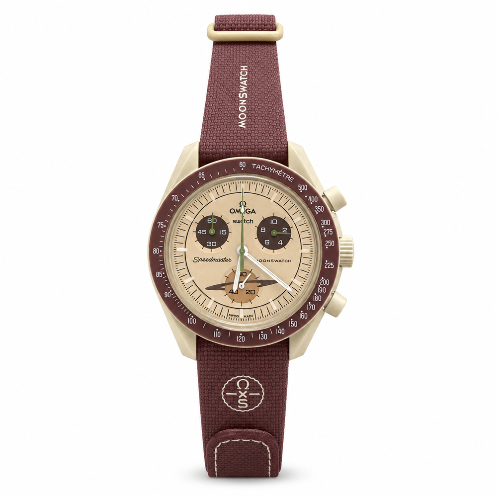 Omega x Swatch MoonSwatch – Mission to Saturn -OM 04