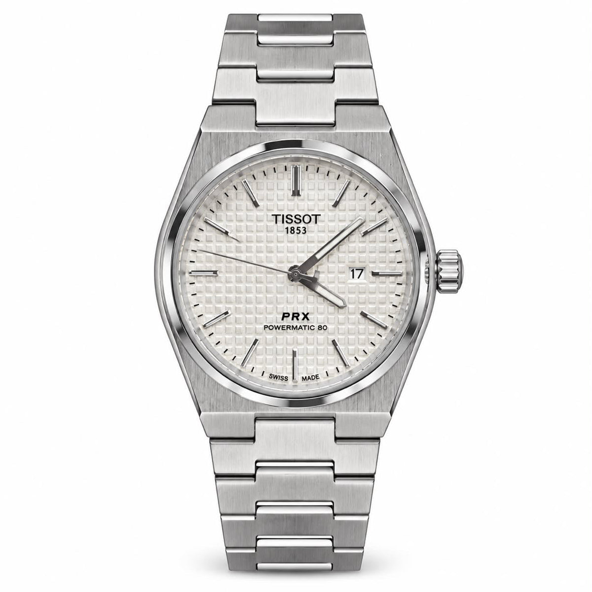 Tissot PRX Powermatic 80 – White Dial - TS 01