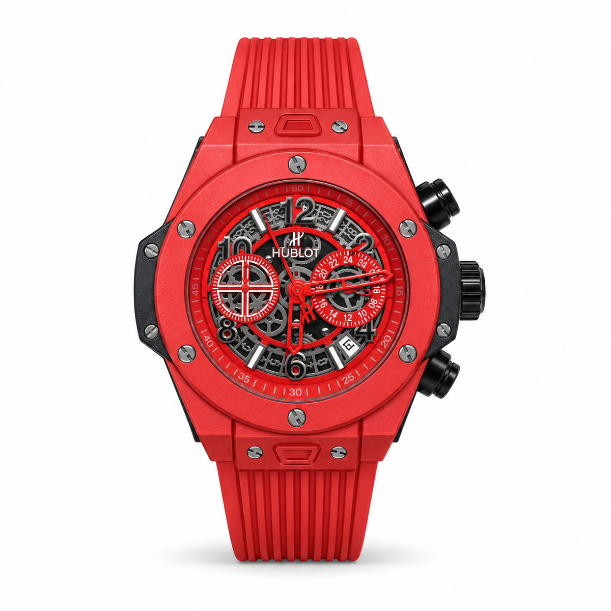 Hublot Big Bang Unico Red Ceramic – Skeleton HB 07